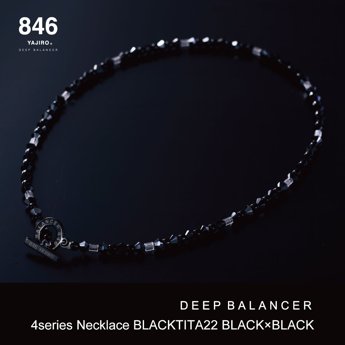 スポーツネックレス〕 NEW SHAMBHALA Necklace 【Silver×Black Diamond