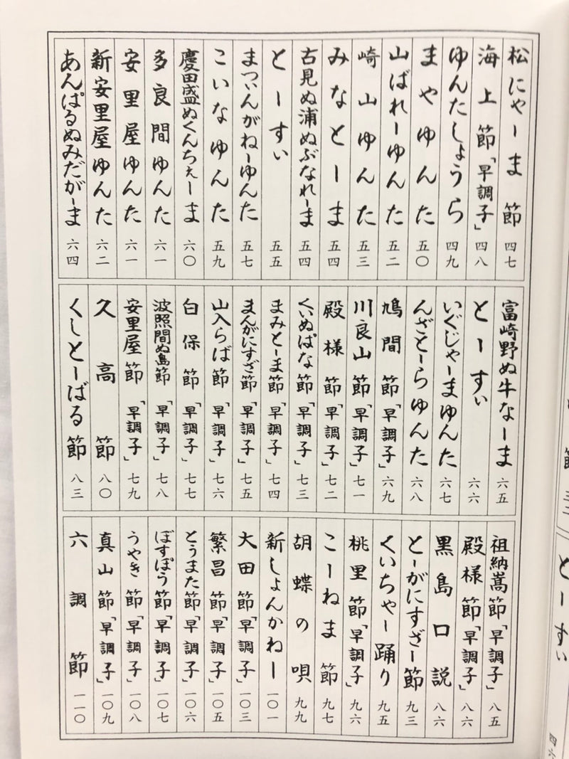 書籍】八重山古典民謡工工四 上巻/下巻 | つは琉球店