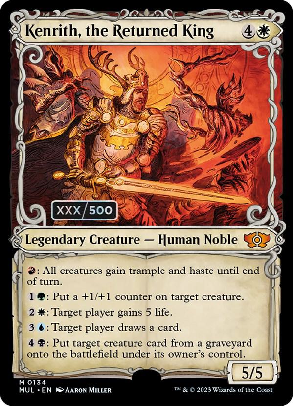 Kenrith, the Returned King (Serial Numbered) - March of the
