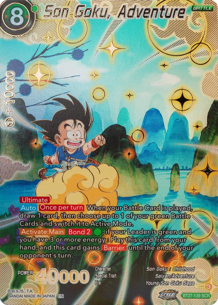 Son Goku, Adventure - History of Z - Dragon Ball Super: Masters