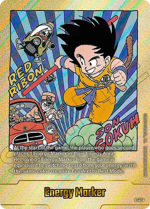 ドラゴンボール エナジーマーカー ゴールド 1巻 E-59 PSA10