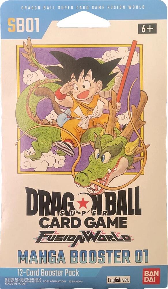Manga Booster 01 Sleeved Booster Pack - Manga Booster 01 - Dragon