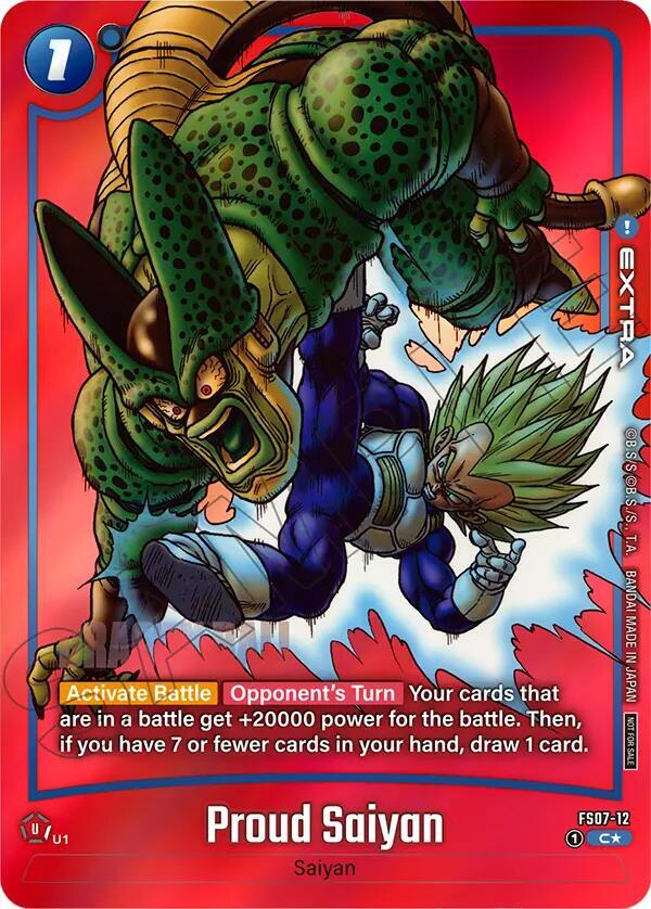 Proud Saiyan (Limited Pack MANGA Version 02) - Tournament and
