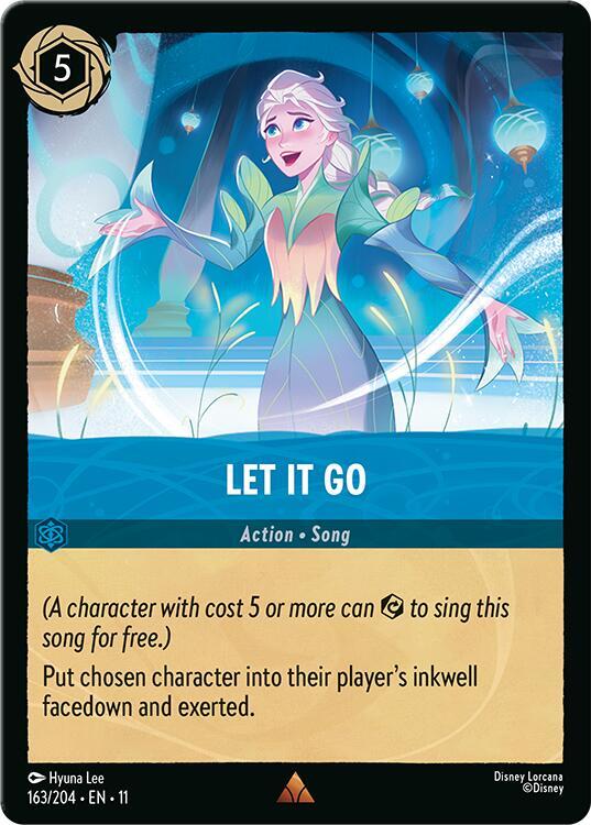 LET IT GO ロルカナ Let It Go (Disney Lorcana Challenge Top 128