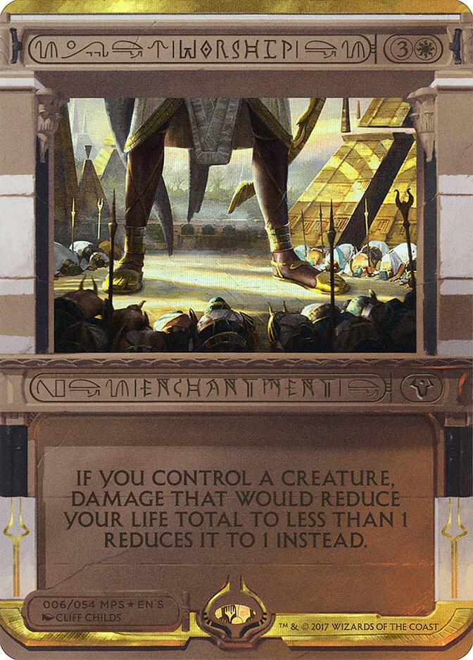 Worship - Masterpiece Series: Amonkhet Invocations - Magic: The