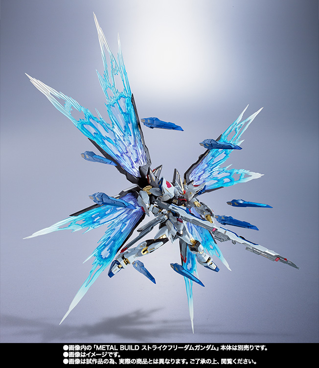 METAL BUILD ストライクフリーダムガンダム 光の翼オプションセット