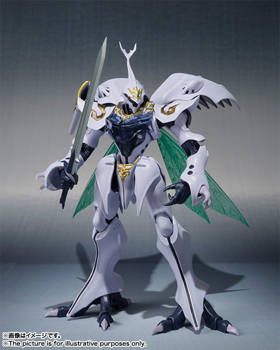 A*a様 ☆彡新品　バンダイ　ROBOT魂 サーバイン　聖戦士ダンバイン 聖戦士ダンバイン」“バランバランの秘宝”サーバインがオーラ力を纏い