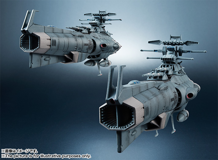 輝艦大全 1/2000 地球連邦主力戦艦 ドレッドノート級 2隻セット│株式