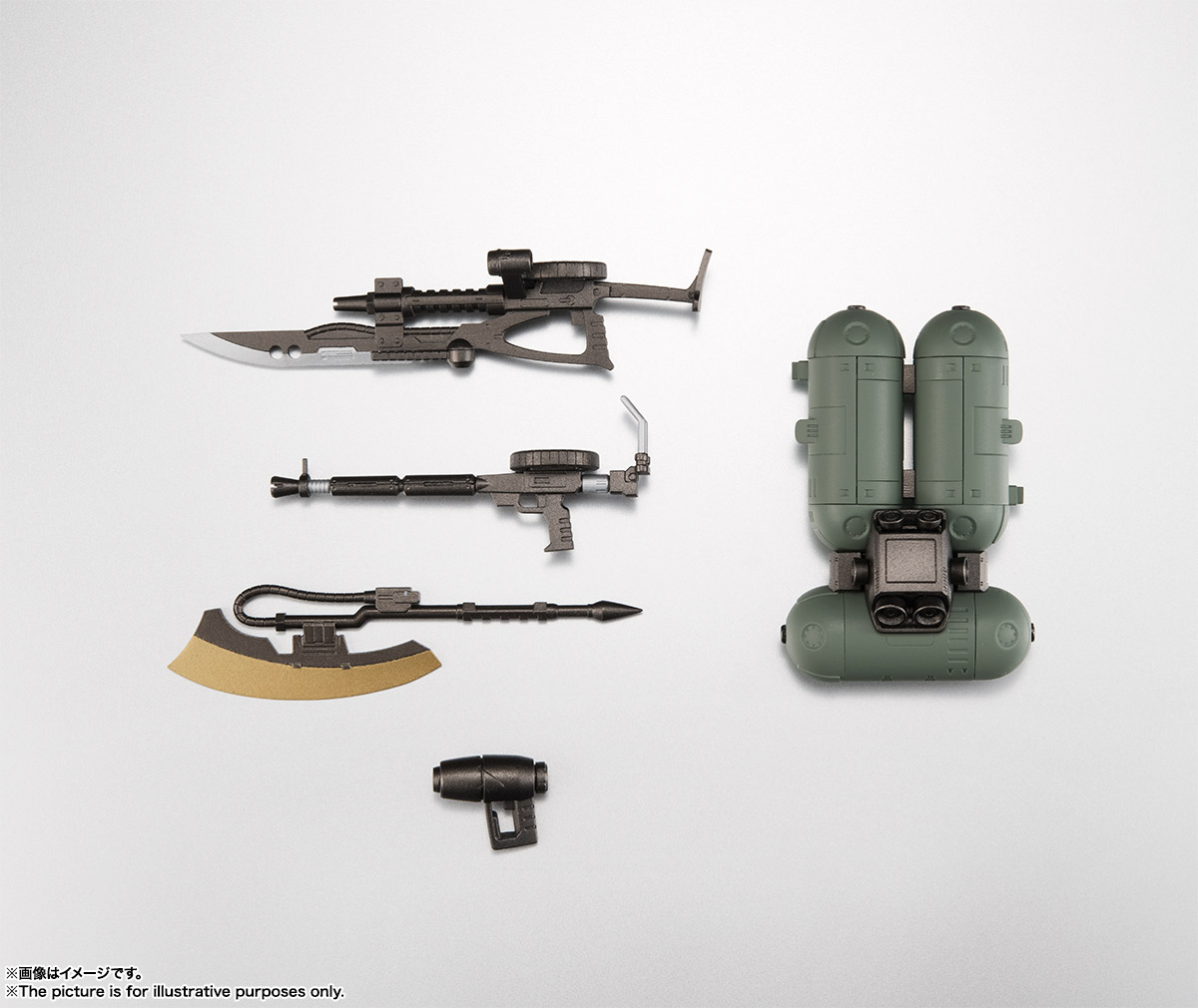 ROBOT魂 ver. A.N.I.M.E. ＜SIDE MS＞ ジオン軍武器セット ver
