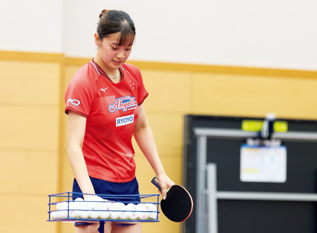 長﨑美柚（卓球）「3年後のオリンピックまで楽しんでプレーしたい」