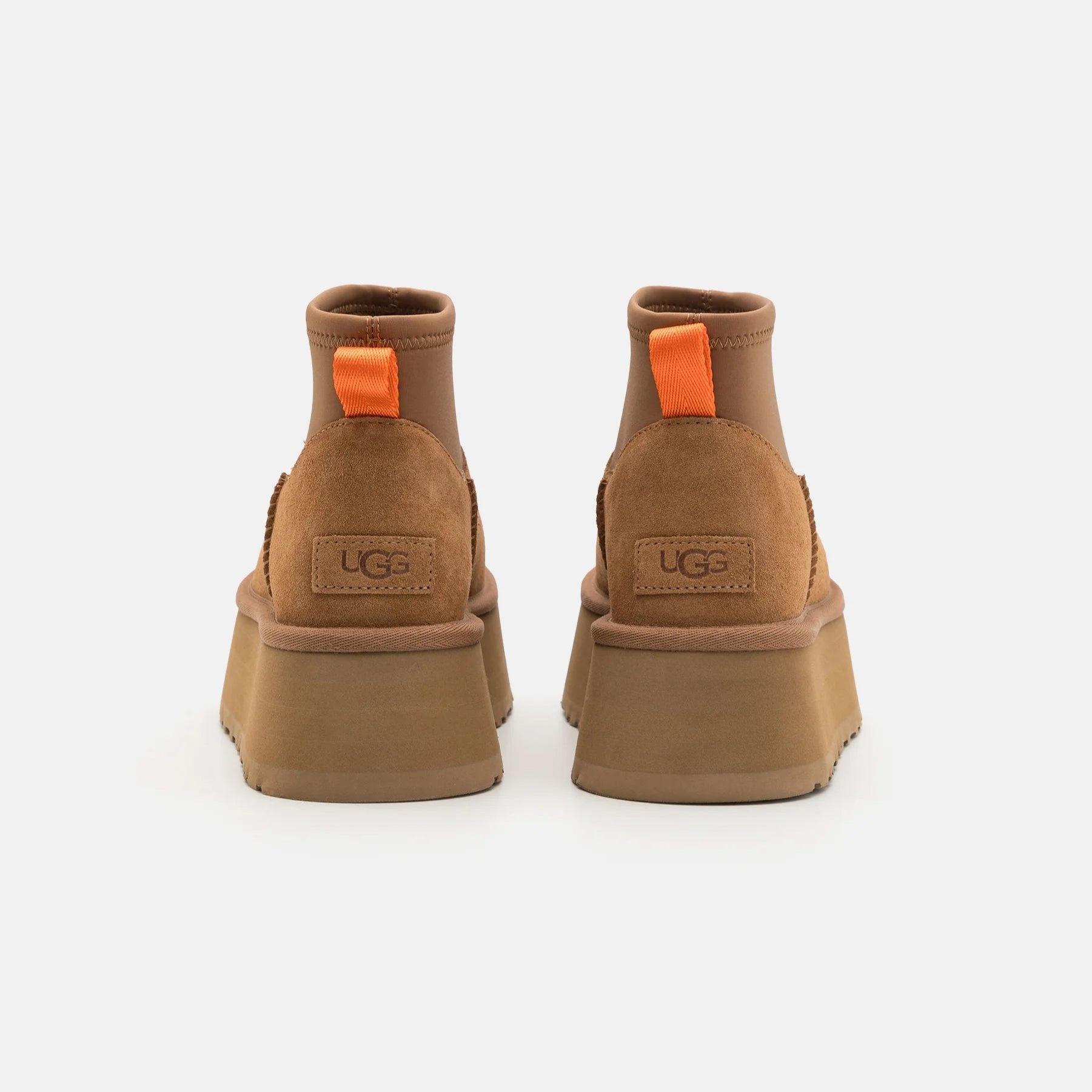 UGGブーツ モデルW クラシックミニディッパー ブラウン チェスナット