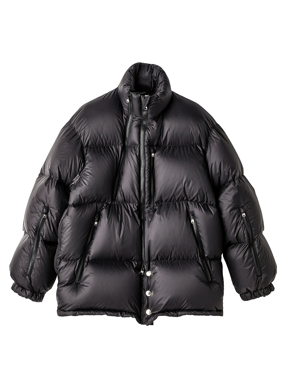 sj.0036AW25-black ダウンジャケット The Black-and-White Realism
