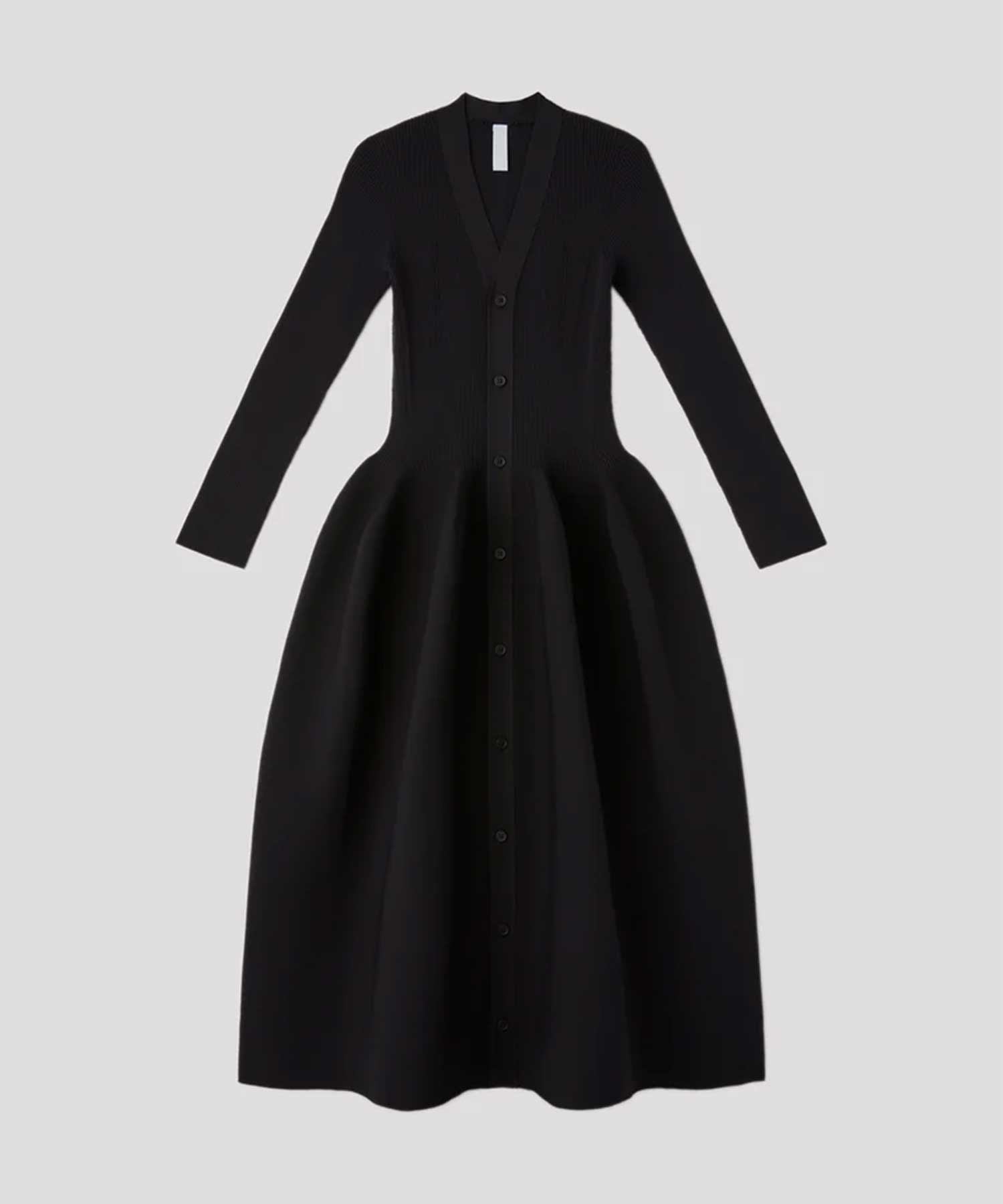 POTTERY LONG SLEEVE CARDIGAN DRESS(1 BLACK): CFCL: WOMENS｜THE