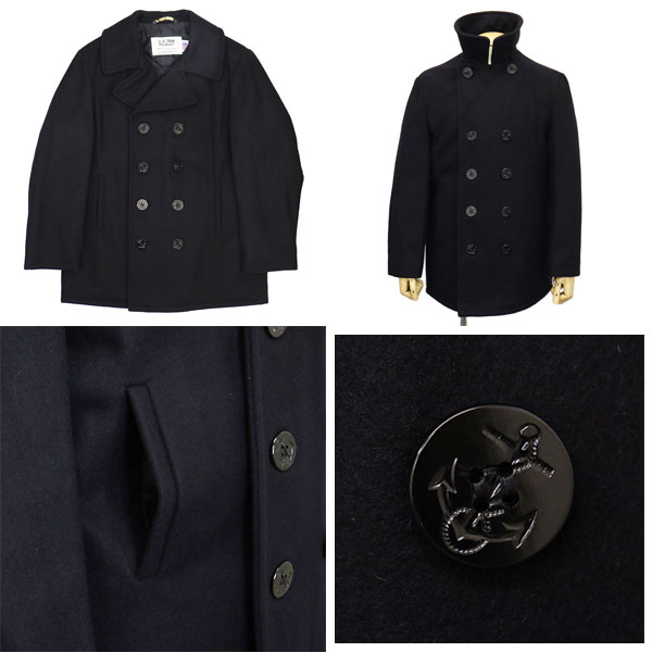 正規取扱店 Schott (ショット) 7658 740US 24oz PEACOAT メルトン