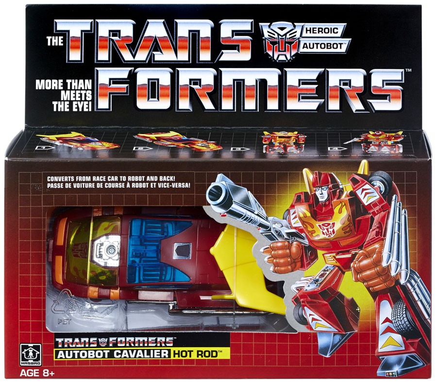 Transformers Gen 1 2018 Reissue Hot Rod Action Figure [Autobot