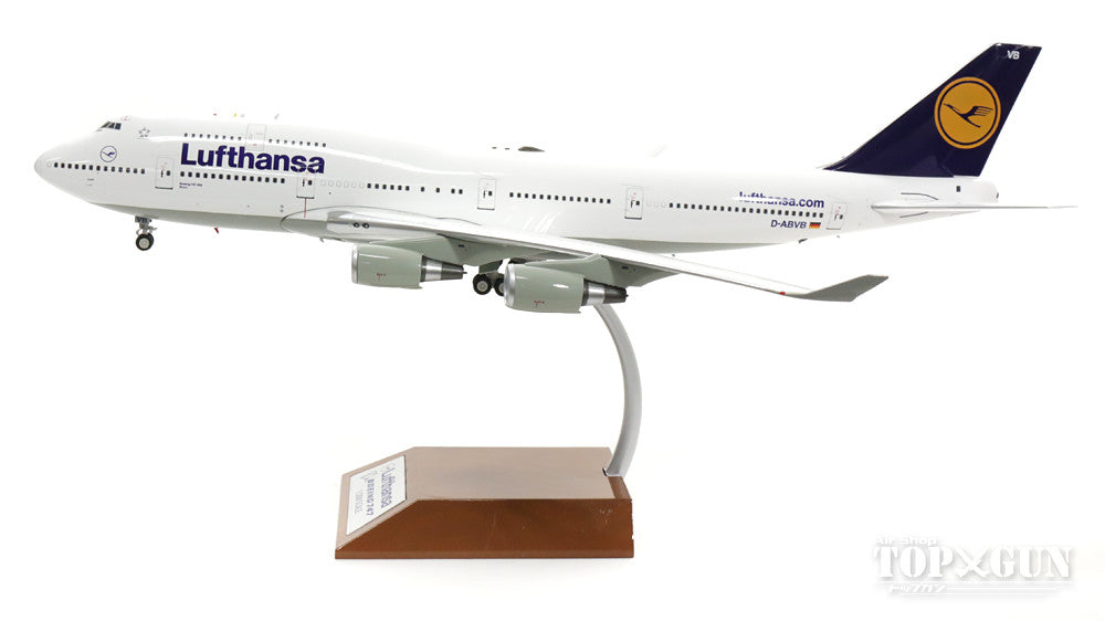 WB Models 747-400 ルフトハンザドイツ航空 D-ABVB (スタンド付属) 1