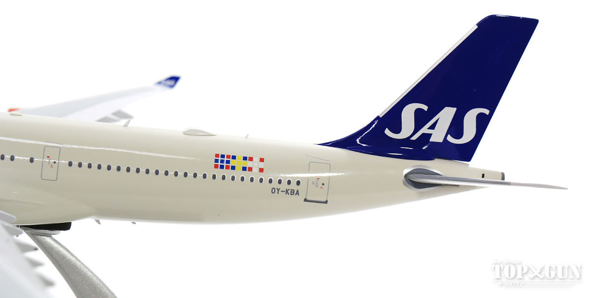 InFlight200 A340-300 SAS スカンジナビア航空 OY-KBA (スタンド付属