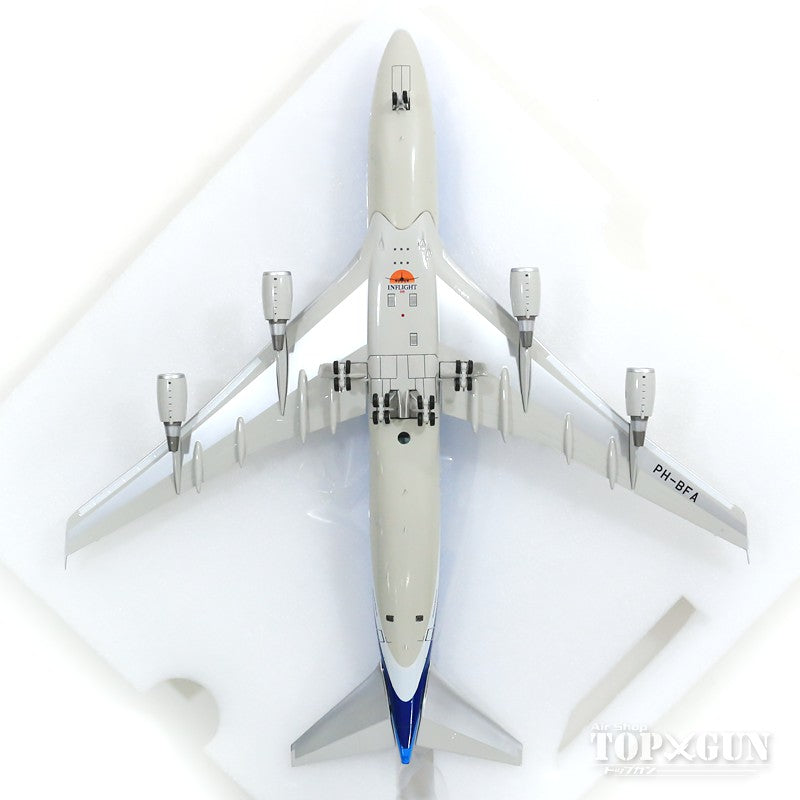 InFlight200 747-400 KLMオランダ航空 PH-BFA With stand 1/200 ※金属