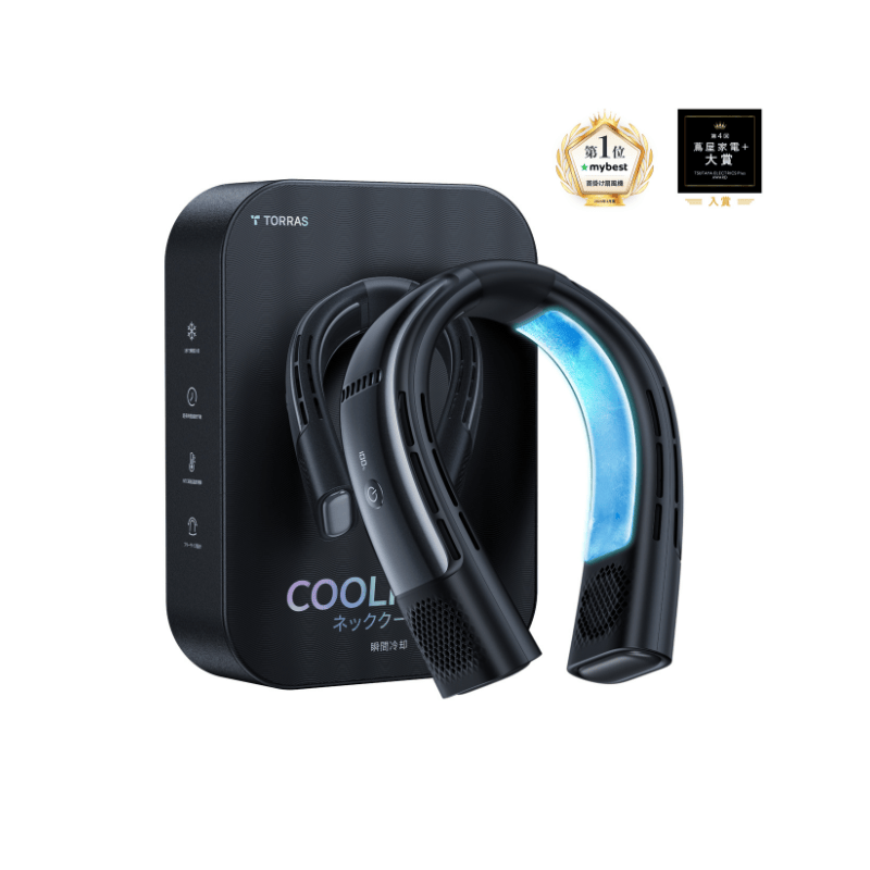 COOLiFY 2S 最長持続バッテリー ウェアラブルエアコン - 最長持続
