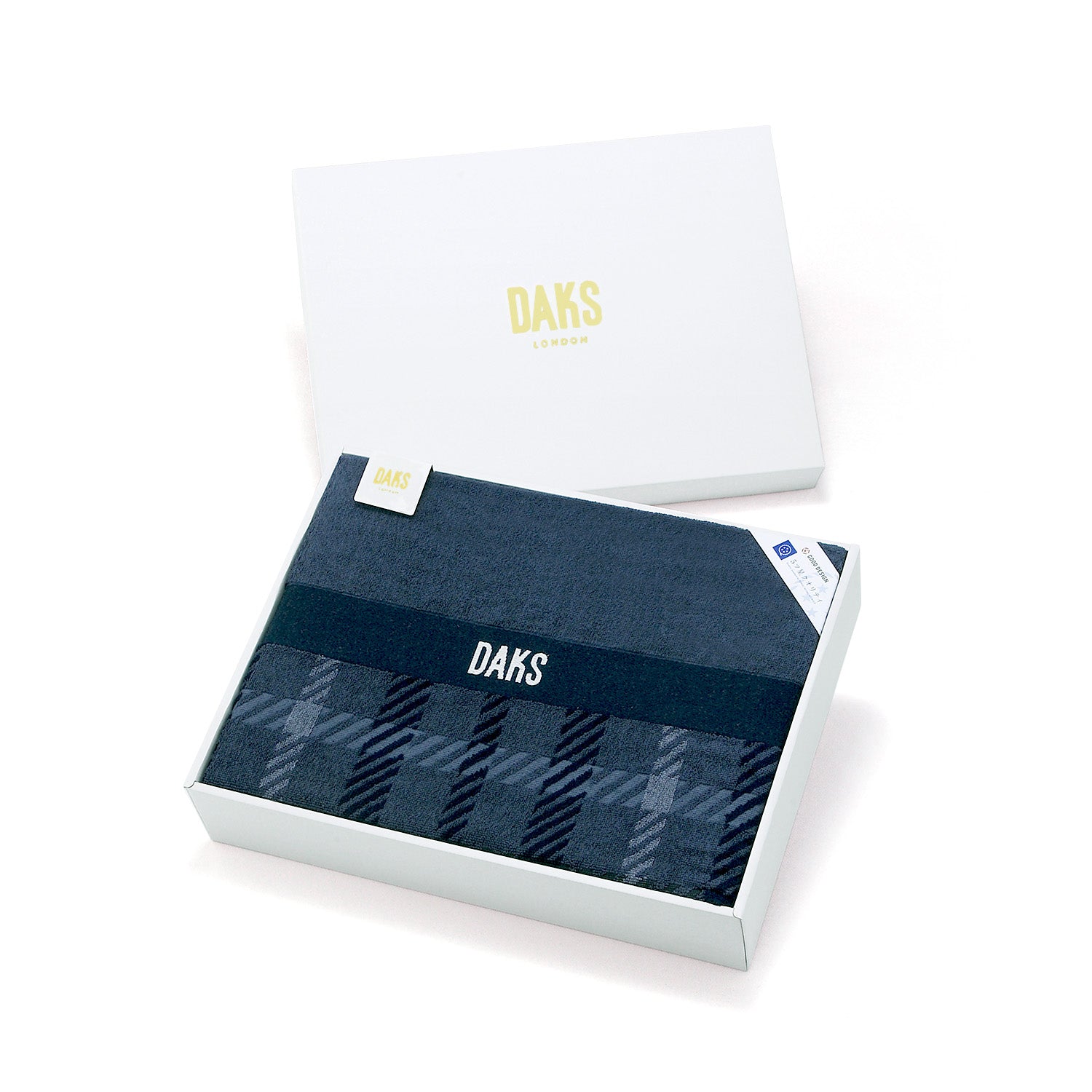 DAKS』Newロゴハウスチェック ハーフケット – タオル美術館公式