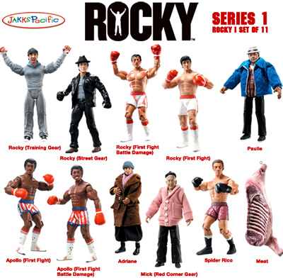 ロッキー』アクションフィギュア シリーズ1・全11体セット