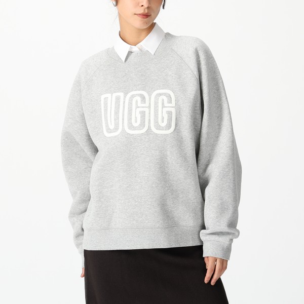 楽天市場】UGG アグ スウェット UGG ロゴ クルーネック スウェット