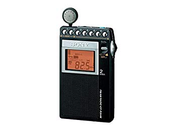 楽天市場】SONY FM／AM PLLシンセサイザーラジオ 山ラジオ R100MT ICF