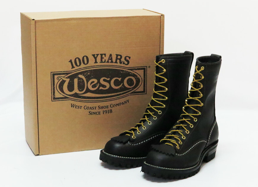 楽天市場】WESCO ウエスコ JOBMASTER BLACK ジョブマスター 10inch