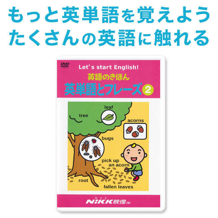 楽天市場】英語のきほん 英単語とフレーズ2 DVD 【にっく映像 正規販売