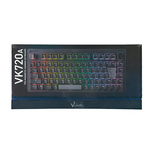 楽天市場】エレコム V custom VK720A 75％ サイズ ラピッドトリガー