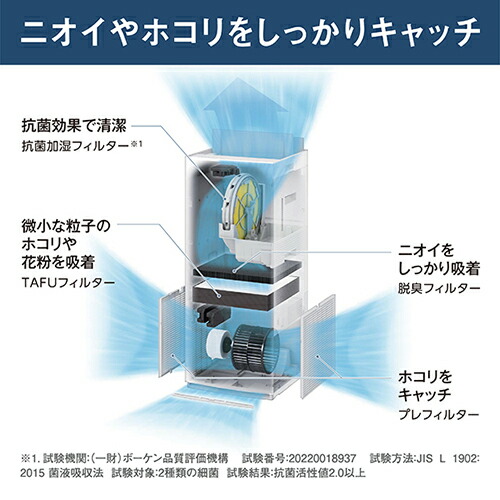 楽天市場】ダイキン 加湿ストリーマ空気清浄機 MCK706A-W タワー型ハイ