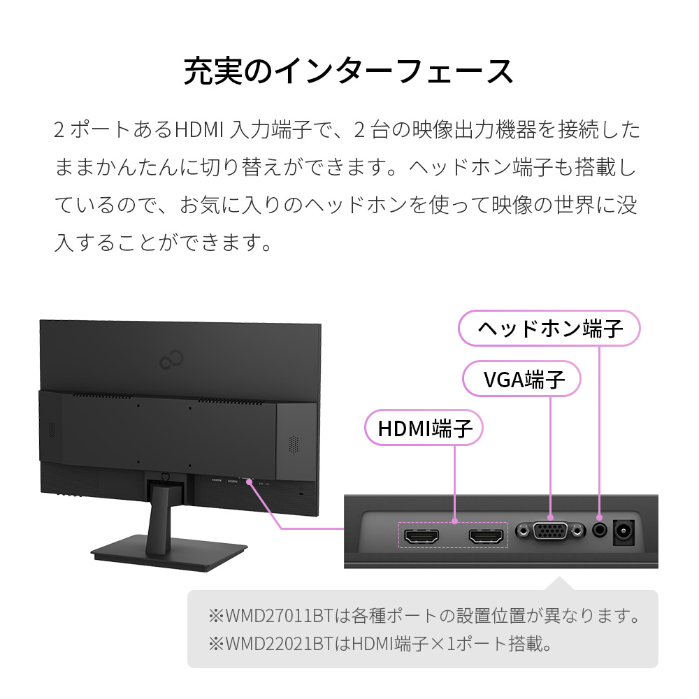 楽天市場】【公式・新品:送料無料】富士通公式:3年保証 モニター 23.8