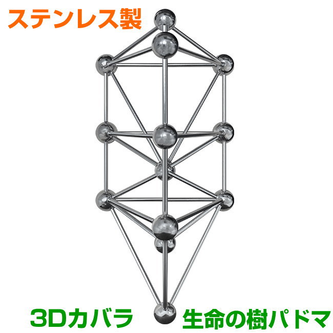 楽天市場】【ポイント20倍！】模型 3Dカバラ パドマ ステンレス 組立済