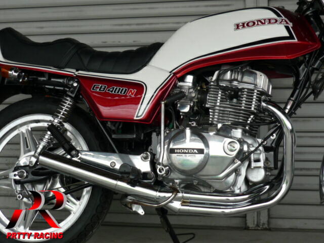 楽天市場】HONDA CB250N CB400N ホーク3 忍 サイドクロス ショート 管