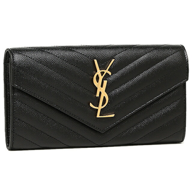 楽天市場】サンローラン SAINT LAURENT 二つ折り長財布 レディース 長