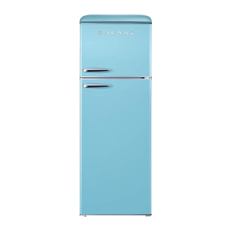 楽天市場】冷蔵庫 冷凍庫 340L 2ドア レトロ Galanz GLR12T Retro Top
