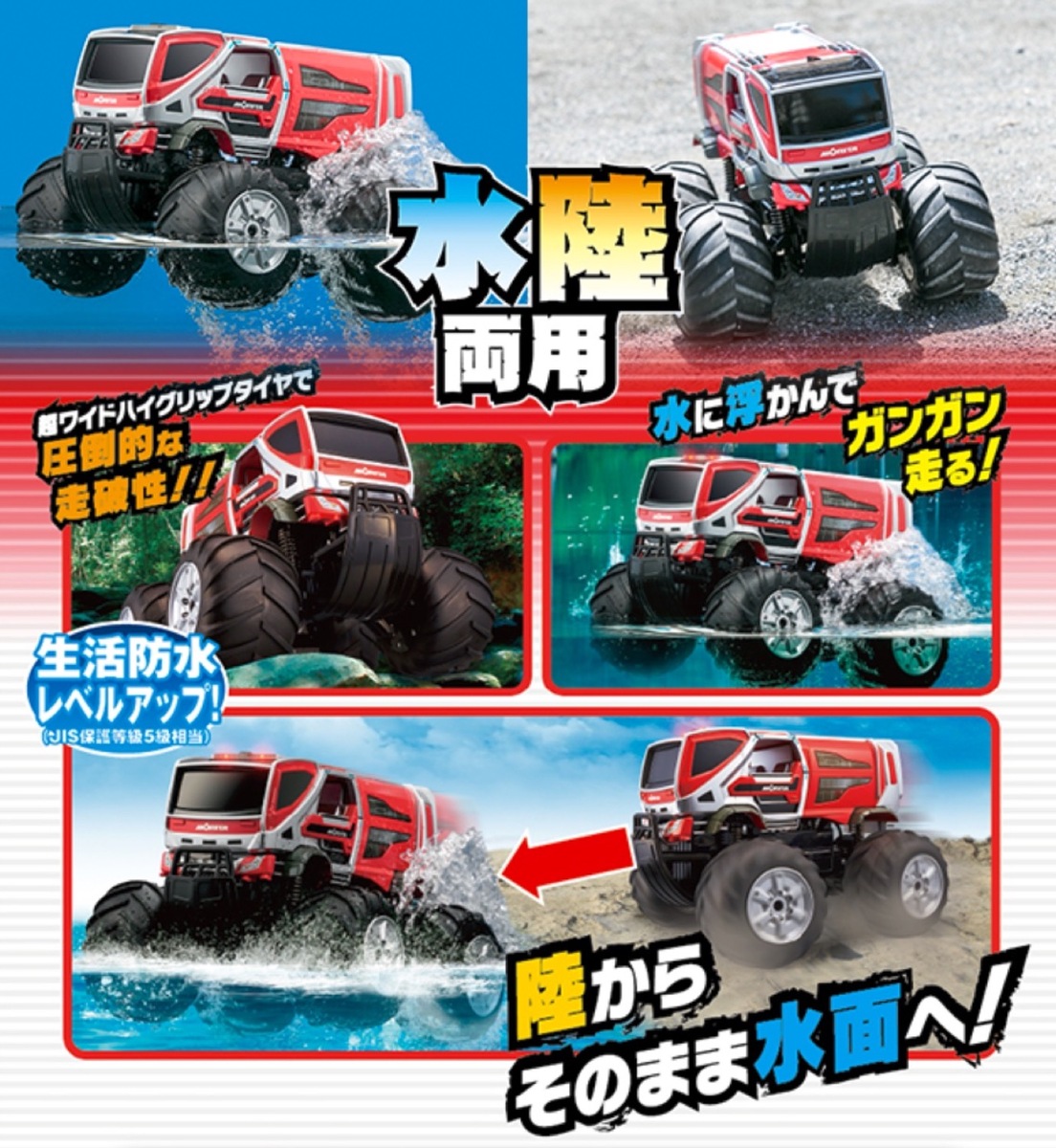 楽天市場】CCP Wドライブプラス モリタ林野火災用消防車 水陸両用