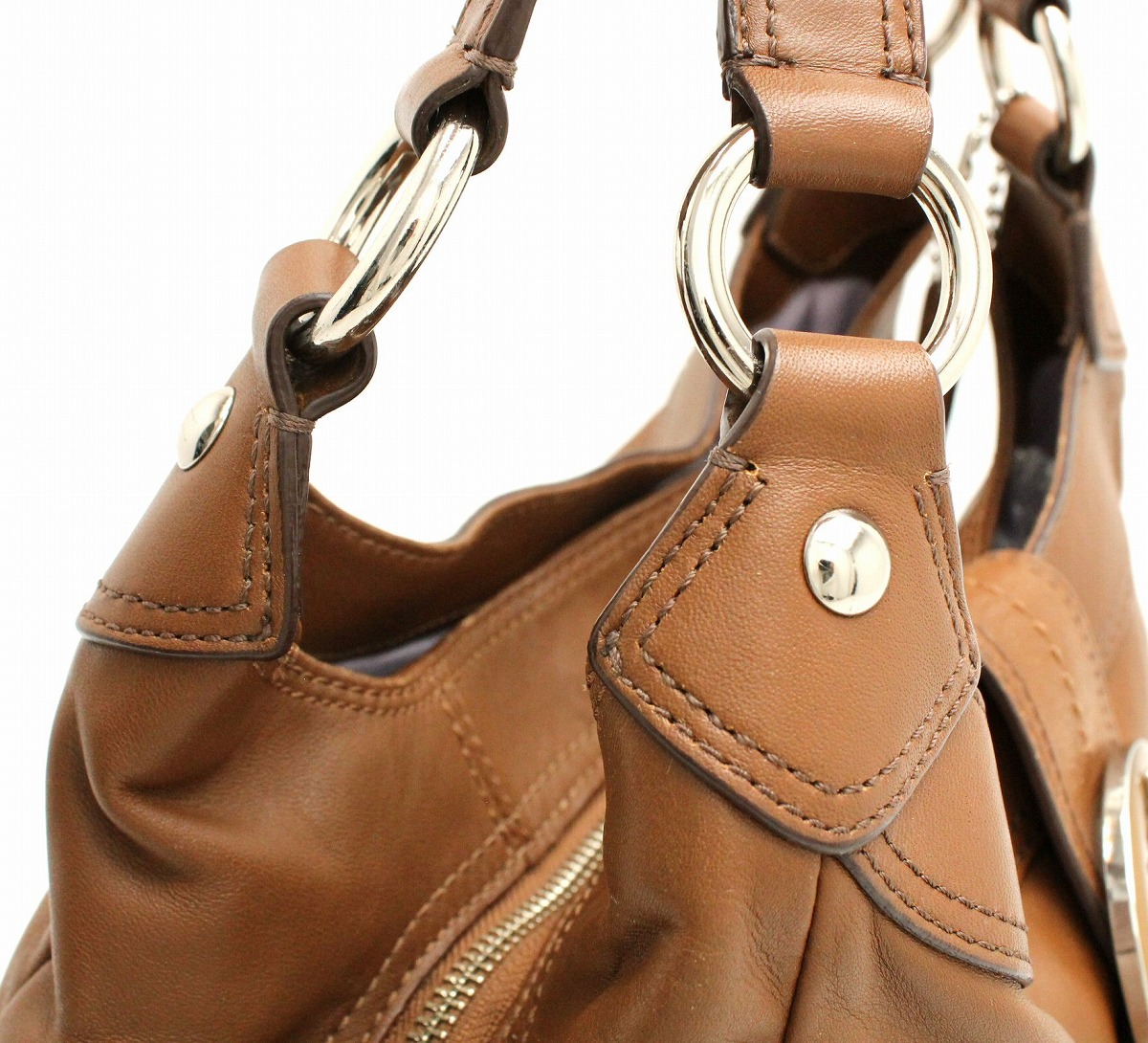 楽天市場】【バッグ】COACH コーチ ソーホー レザー ホーボー
