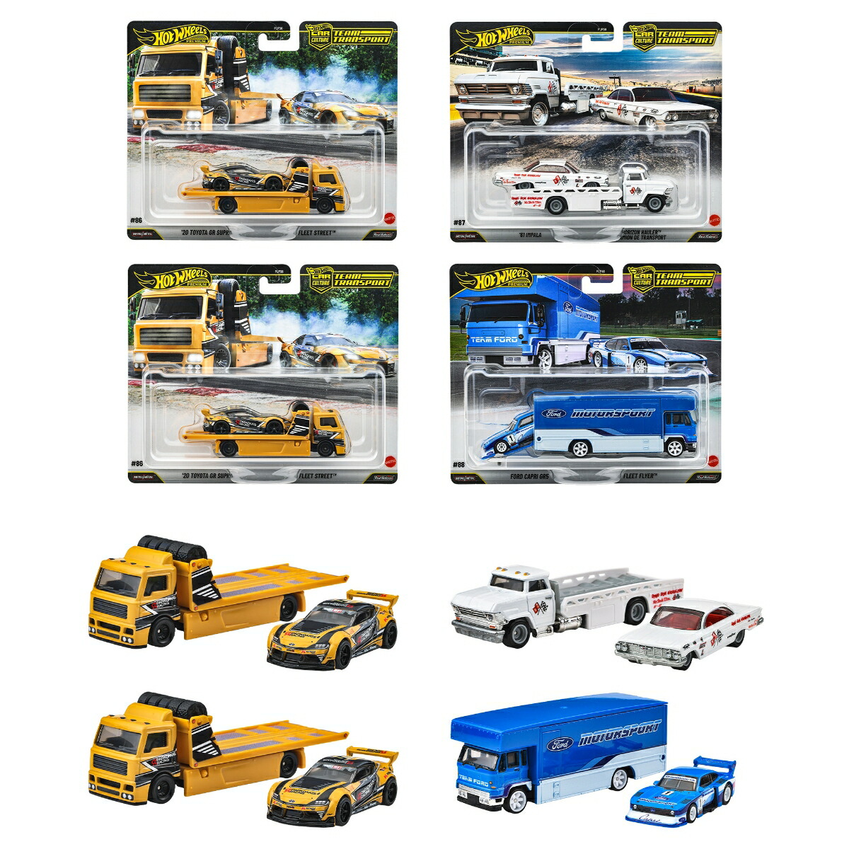 楽天市場】hotwheels car culture team transportの通販