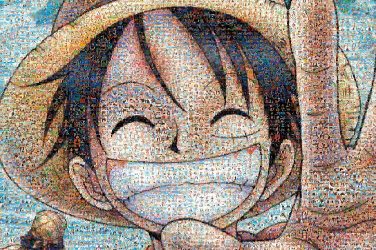 楽天市場】ジグソーパズル 1000ピース ワンピース モザイクアート
