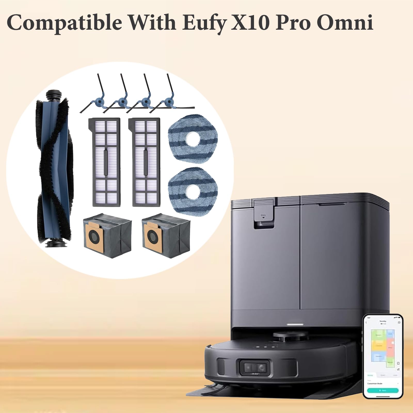 楽天市場】Anker Eufy (ユーフィ)X10 Pro Omniロボット掃除機交換