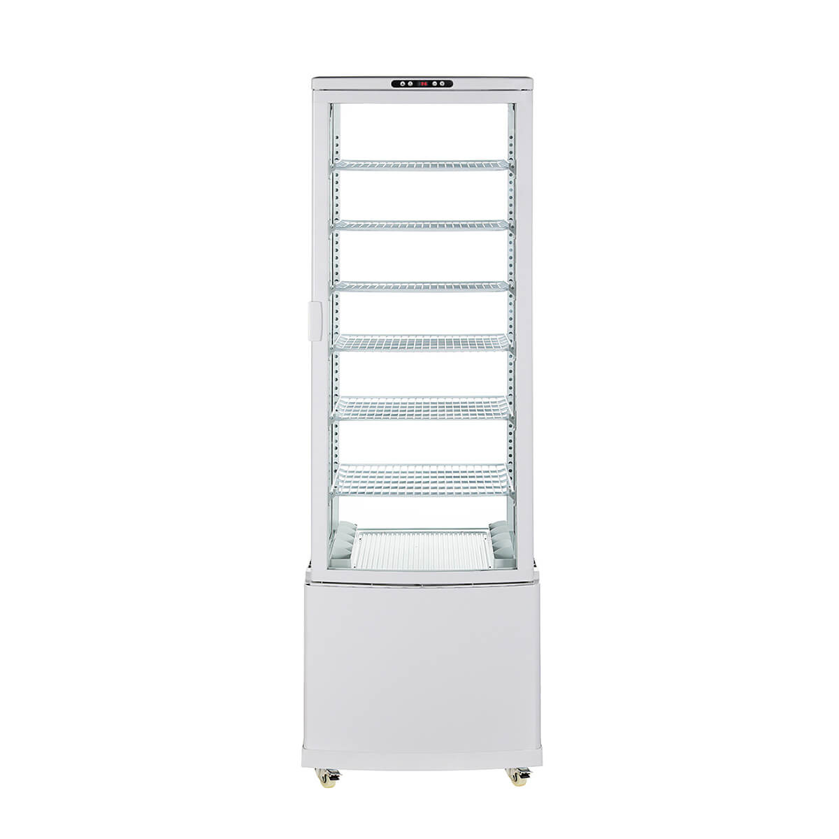 楽天市場】【立春セール!!】 280L 白 大型 4面ガラス 冷蔵ショー