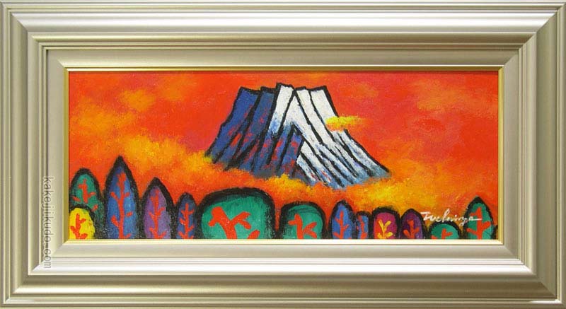 ☆桑山 茂☆「はな」油絵 10号 額縁セット ☆桑山 茂☆「はな」油絵 10