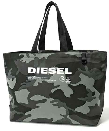 楽天市場】DIESEL ディーゼルショッピングトートバッグホワイトロゴ