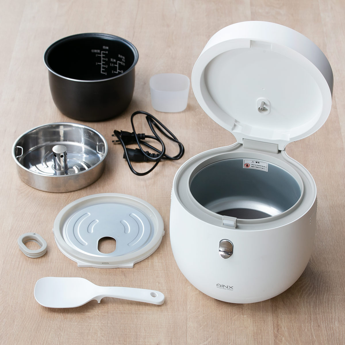 楽天市場】糖質カット炊飯器 4合 AINX Smart Rice Cooker （ 電気 炊飯