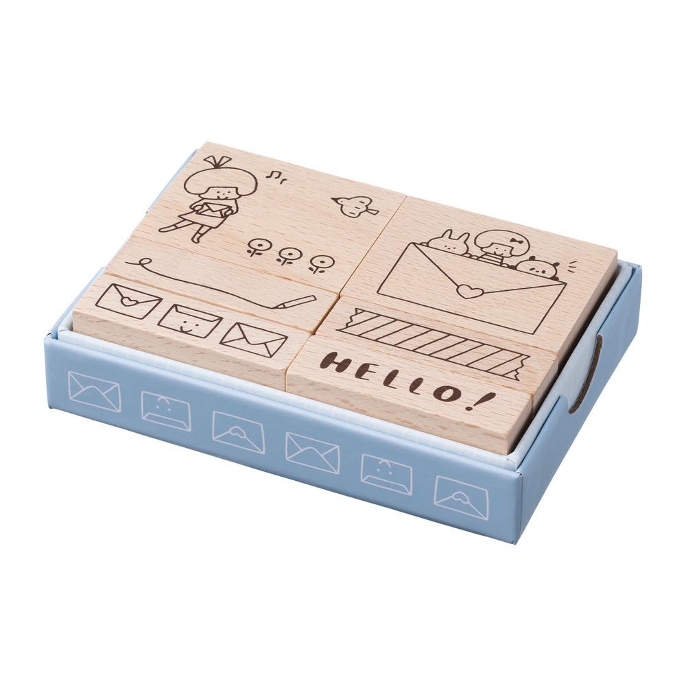 楽天市場】【50％OFF】木製スタンプセット レター 13個セット 雑貨