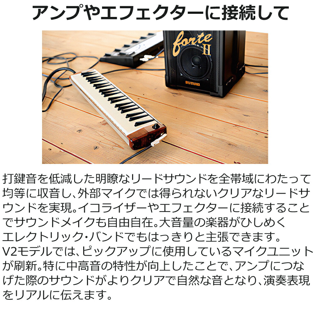 楽天市場】スズキ ハモンド HAMMOND44 PRO-44HPv2 鍵盤ハーモニカ