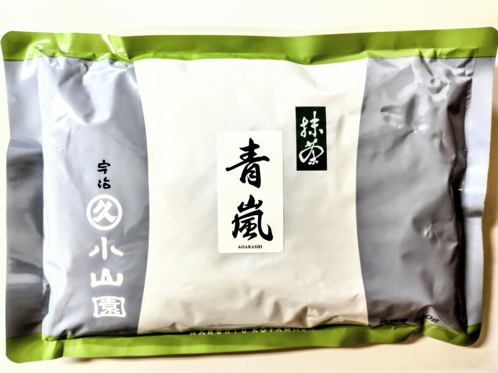 楽天市場】抹茶 京都 宇治 丸久小山園 青嵐 500グラム袋入の通販