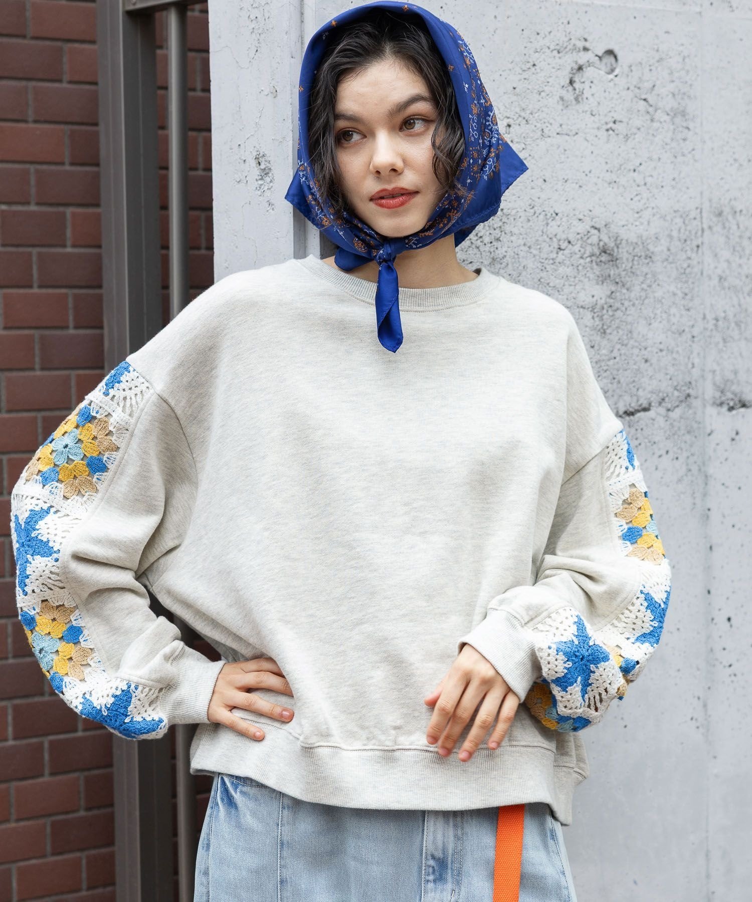 niko and ｜クロシェコンビプルオーバー | Rakuten Fashion(楽天