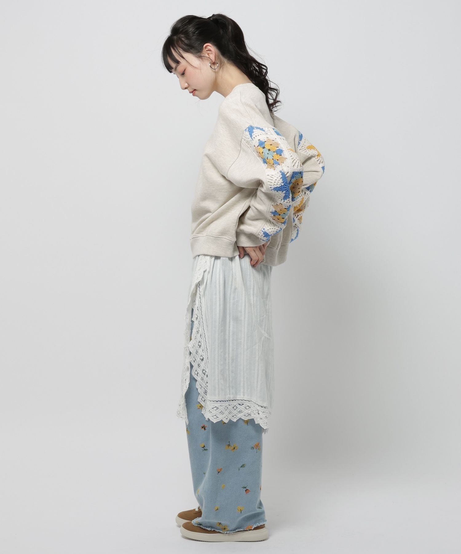 niko and ｜クロシェコンビプルオーバー | Rakuten Fashion(楽天